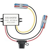 YBBOTT DC 20V-60V Step Down to 12V 3A Waterproof Buck Power Converter Transformer Power Supply Bu...