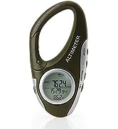 AMTAST Barometer Altimeter Thermometer Metric Altitude Monitor for Climbing Camping Outdoor Sport...