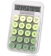 HUTUDD Cute Calculator, Mechanical Switch Calculator, Calculators Desktop 10 Digits, Desk Calcula...