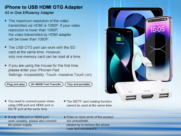 hdmi to iphone adapter