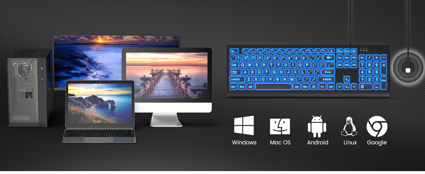 wired keyboard