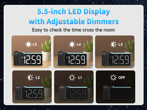 loud alarm clock for heavy sleepers adults