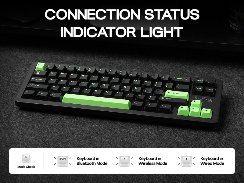 Galaxy68 Wireless Mechanical Keyboard in Aluminum with QMK/VIA Support