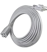 KUNCAN Appliance Power Extension Cord - Heavy Duty 14/3 AWG Parallel 3 Prong Low Profile Flat Cab...