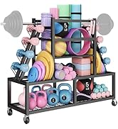 HavenlyYouth Dumbbell Rack Weight Rack Storage-Large Dumbbells Rack Home Gym Storage,Multilevel W...