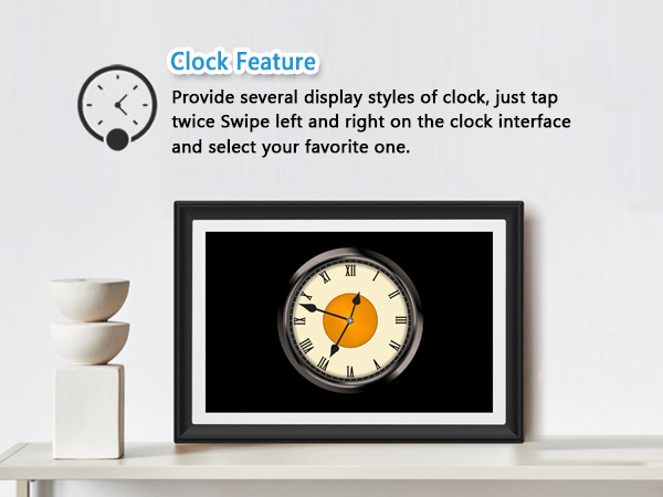 FRAMEO 10.1 Inch Smart WiFi Digital Photo Frame Digital Picture Frame