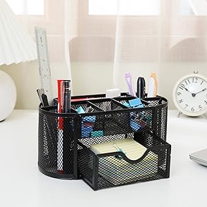 desk organizer pen holder