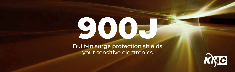 900 Joules Surge Protection - KMC Surge Protectors
