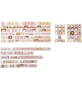 KiiBOOM Dough Fluff Keycap Set, 144/143 Keys, MOA/Cherry Profile PBT Keycaps for Mechanical Keybo...