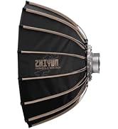 ZHIYUN Parabolic Light Softbox 24inch/60cm Light Dome Quick Release, with Bowens Mount for ZHIYUN...