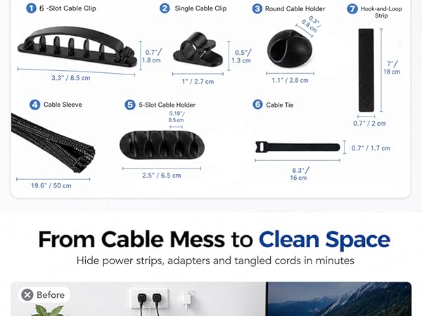 High Quality Cable Manager Wire Concealer for Home Office