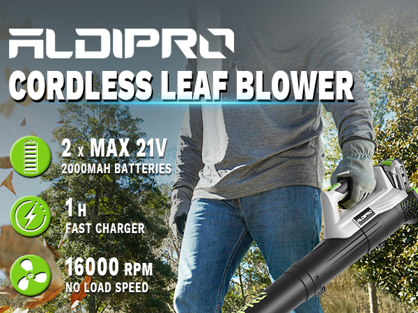 CORDLESS LEAF BLOWER