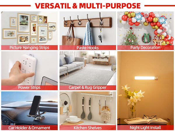 removable double sided carpet tape
