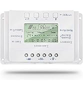MPPT T-10 Solar Charge Controller 12V 24V for Max 48V Input with LCD Display ,Compatible MPPT Cha...