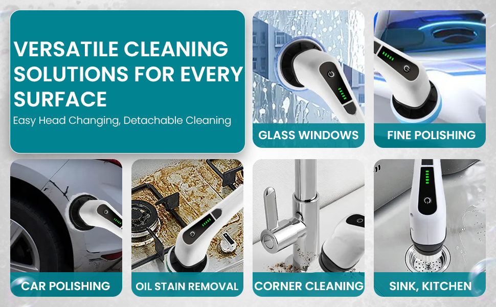 Electric spin Scrubber