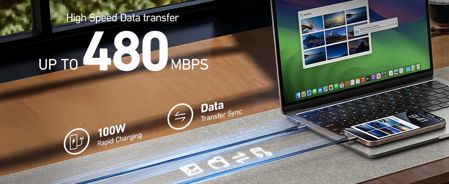 c to c cable fast charging