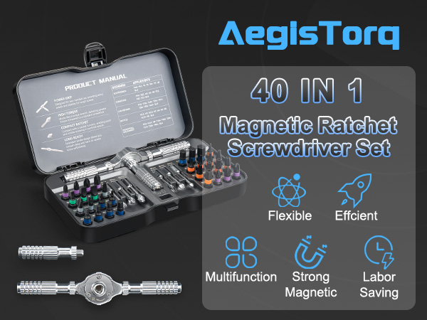 ratcheting screwdriver set