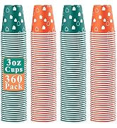 JOLLY PARTY 3 oz Bathroom Cups, 360 Pack Small Paper Cups, Mouthwash Cups, Disposable Mini Paper ...