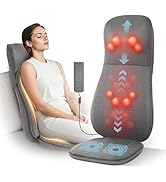 THERAZZAGGE Therazzage Shiatsu Back and Neck Massager with Heat, Kneading, Rolling, Vibration, Ma...