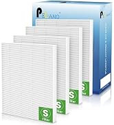 4 Pack C545 HEPA Replacement Filter S Compatible with Winix C545, B151, P150, 9300, Hepa Filter S...