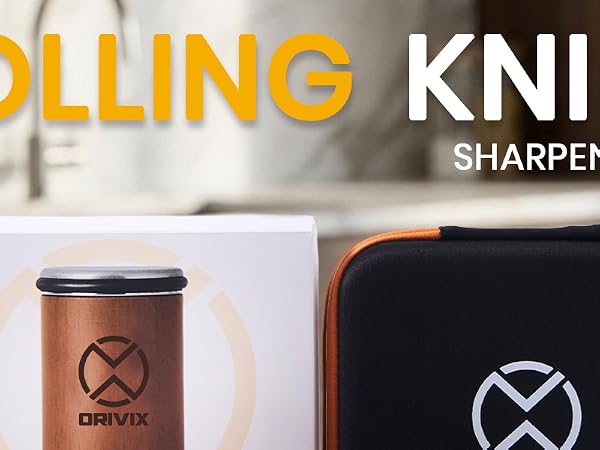 Orivix rolling knife sharpner