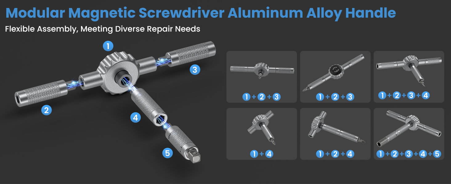69 in 1 Magnetic Ratchet Screwdriver Set