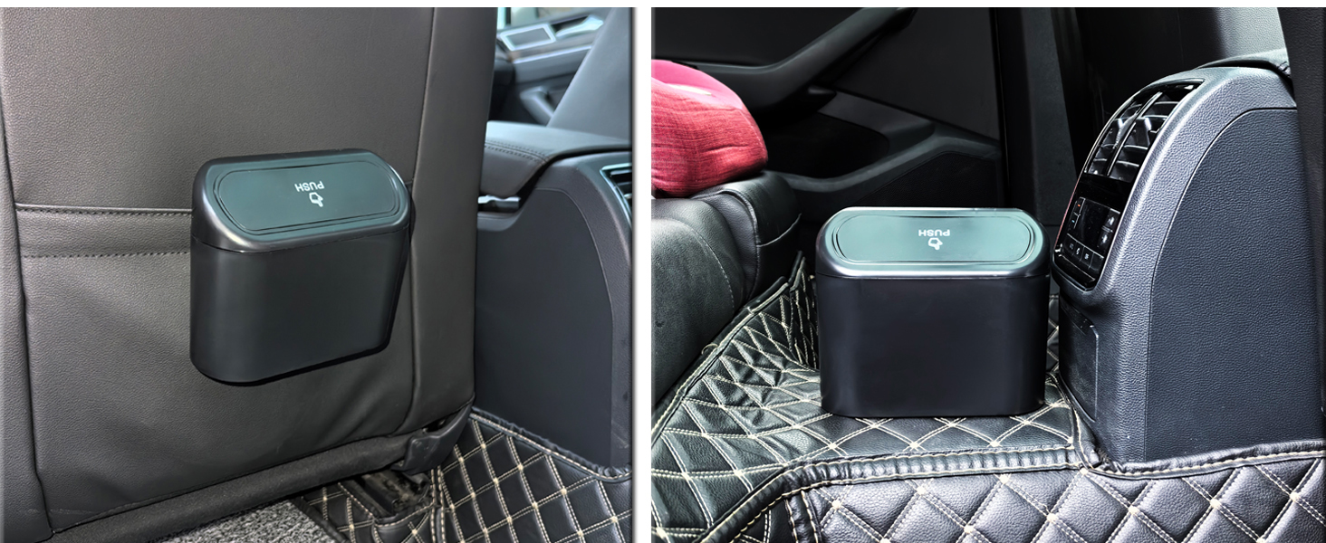 car trash can