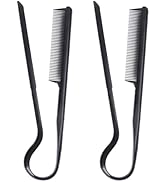 FRCOLOR 2pcs V-shaped Hair Clip Comb Hair Straightener Comb Straightening for dressing Styling St...