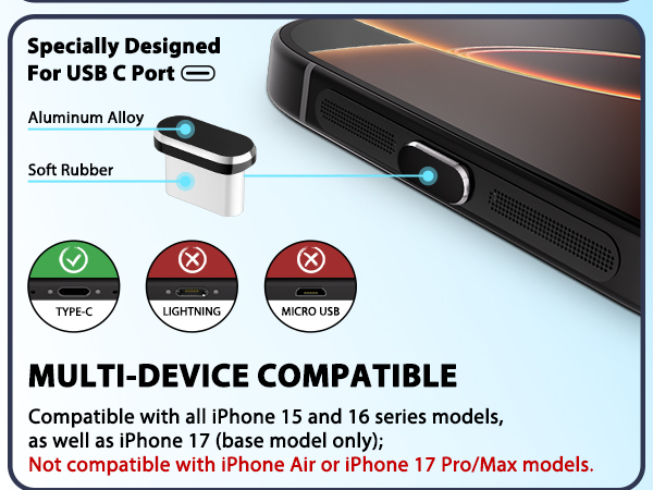 iPhone 15 pro accessories, iPhone 15 pro max accessories, iPhone 16 dust accessories