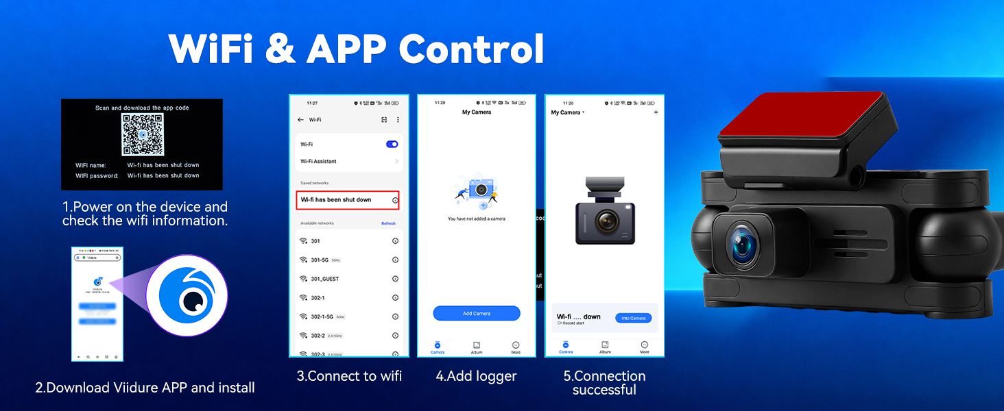 wifi+app control