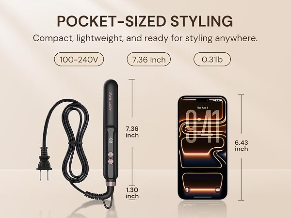 mini flat iron