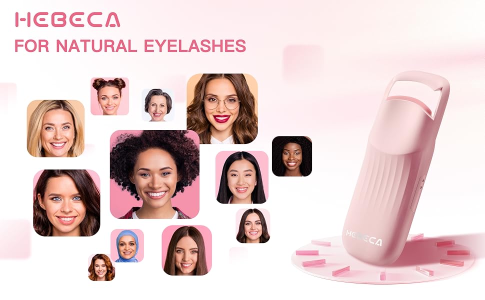 heated lash curler for natural eyelashes