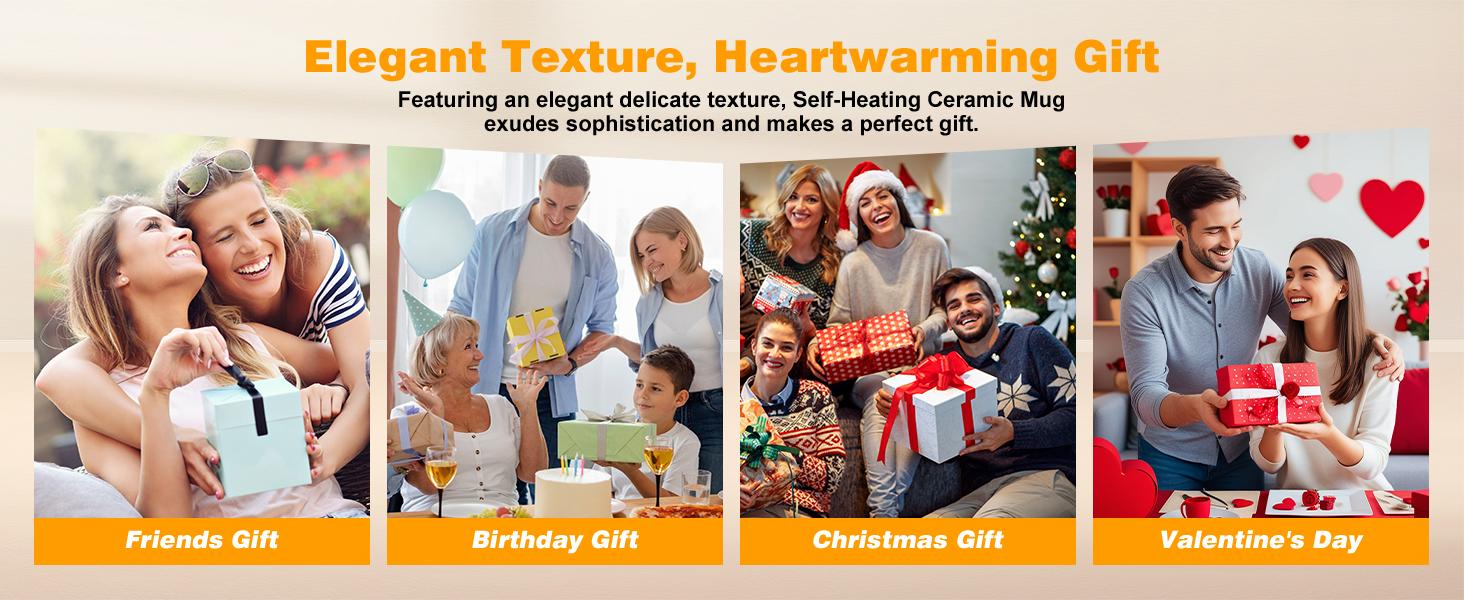 self heating coffee cups