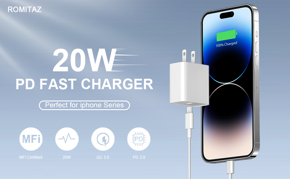 10ft iphone fast charger