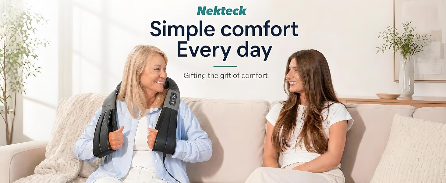 nekteck neck massager mother&amp;#39;s day gifts