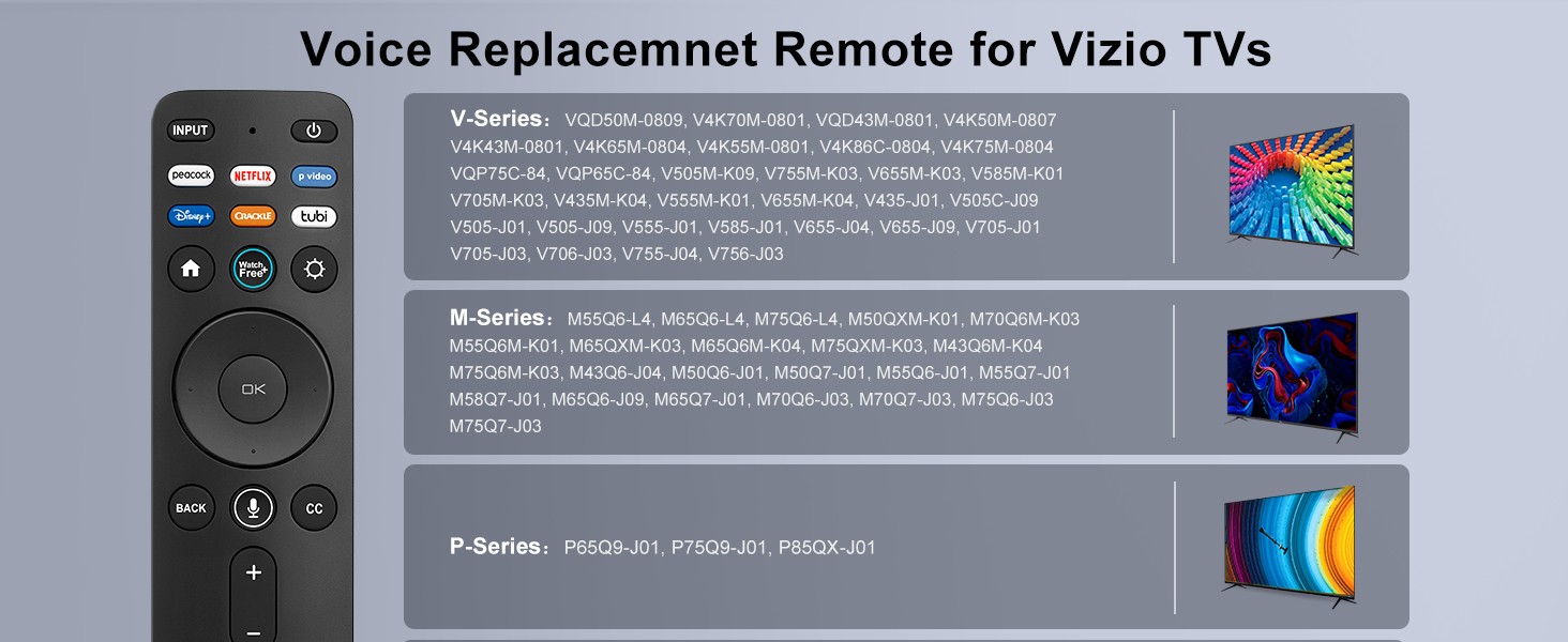 vizio smart tv remote