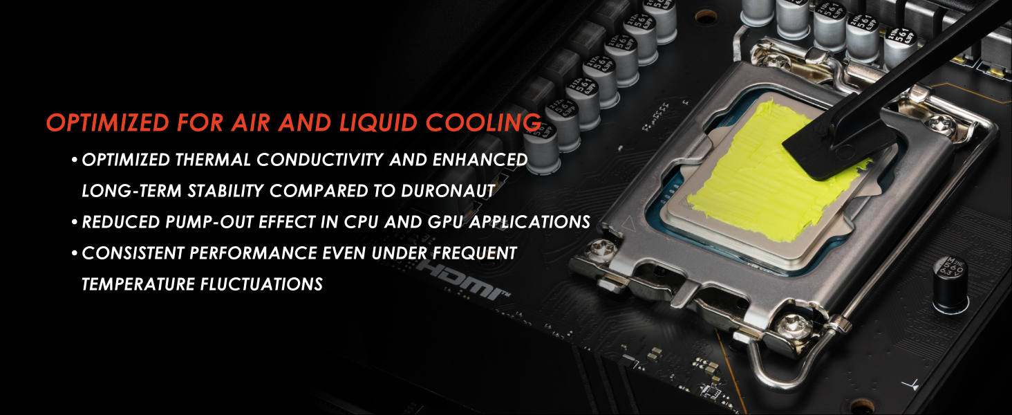 optimized for air and liquid cooling