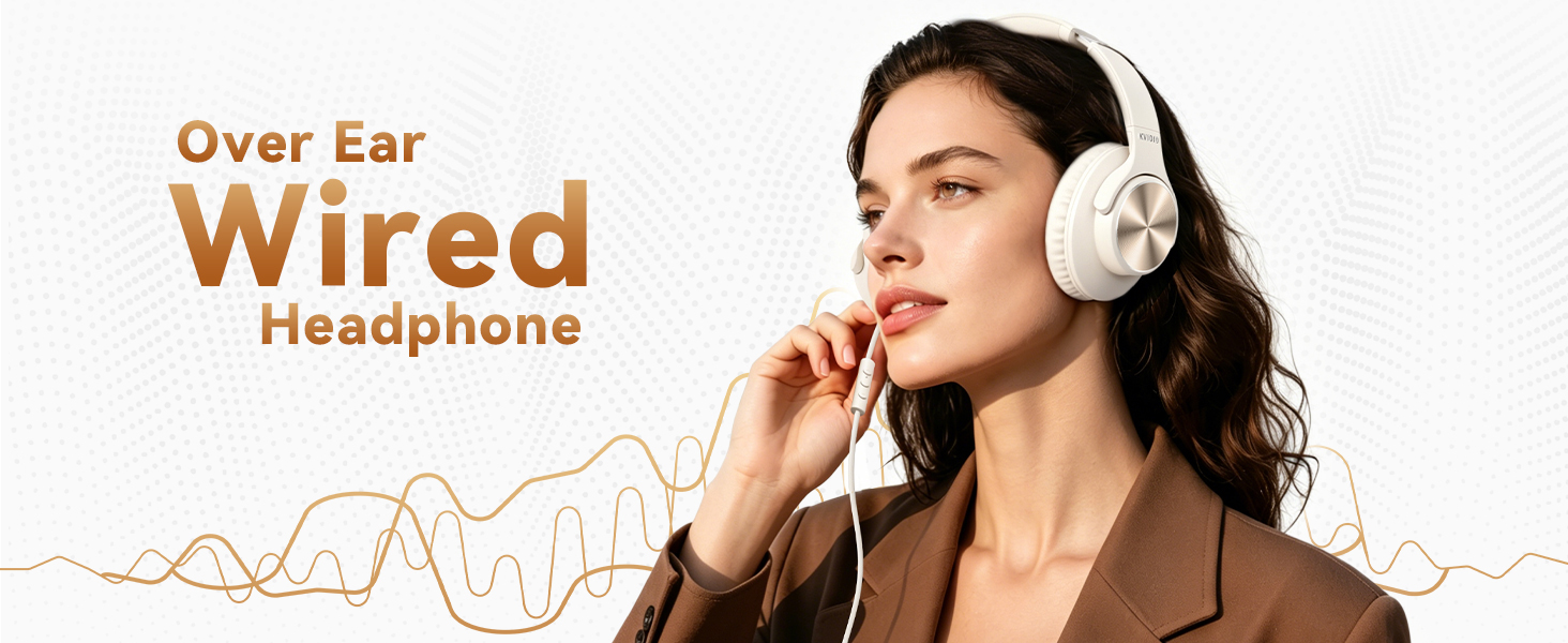 Over Ear wired Headphone