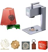 Longer Nano Pro Portable Laser Engraver, 5000mm/s High-Speed 12W Laser Engraver and Cutter, Engra...