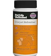 Pet Life Unlimited Carpet Deodorizer Powder, 16 oz, Strong Pet Odor Eliminator &amp; Carpet Freshener...