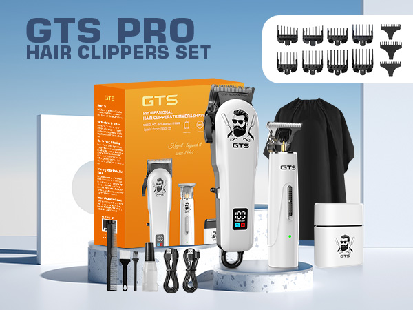 Hair Clippers for Men Professional, Beard Trimmer Kits &amp; Sets, Electric Shavers
