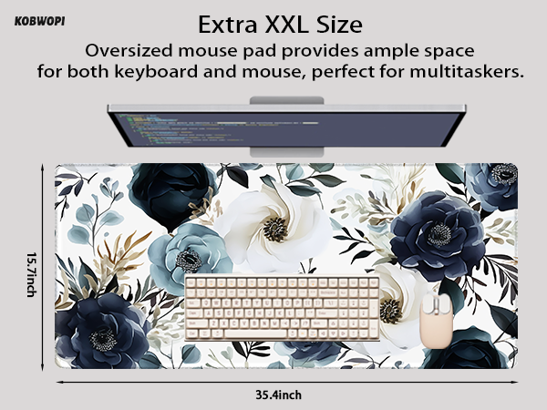 Boho Navy Florals_size