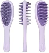 KINTEGOOD Long Handle Hair Silicone Scalp Massage Brush, 2-in-1 Double-Sided Hair Comb Shampoo Brush