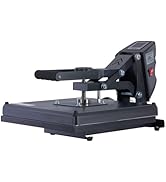 OLIXIS LW Heat Press, 15x15 Heat Press Machine for T Shirts with LCD Display &amp; Memory Mode, 1200W...