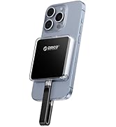 ORICO Magnetic M.2 NVMe 2230 SSD Enclosure Compatible with Magsafe for iPhone 15 Pro Max ProRes, ...