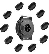 ZPJPPLX 10pcs Silicone Dust Plug Compatible with Garmin Fenix 7 7X 6 6S 6X 5 5S 5X Plus Charger P...