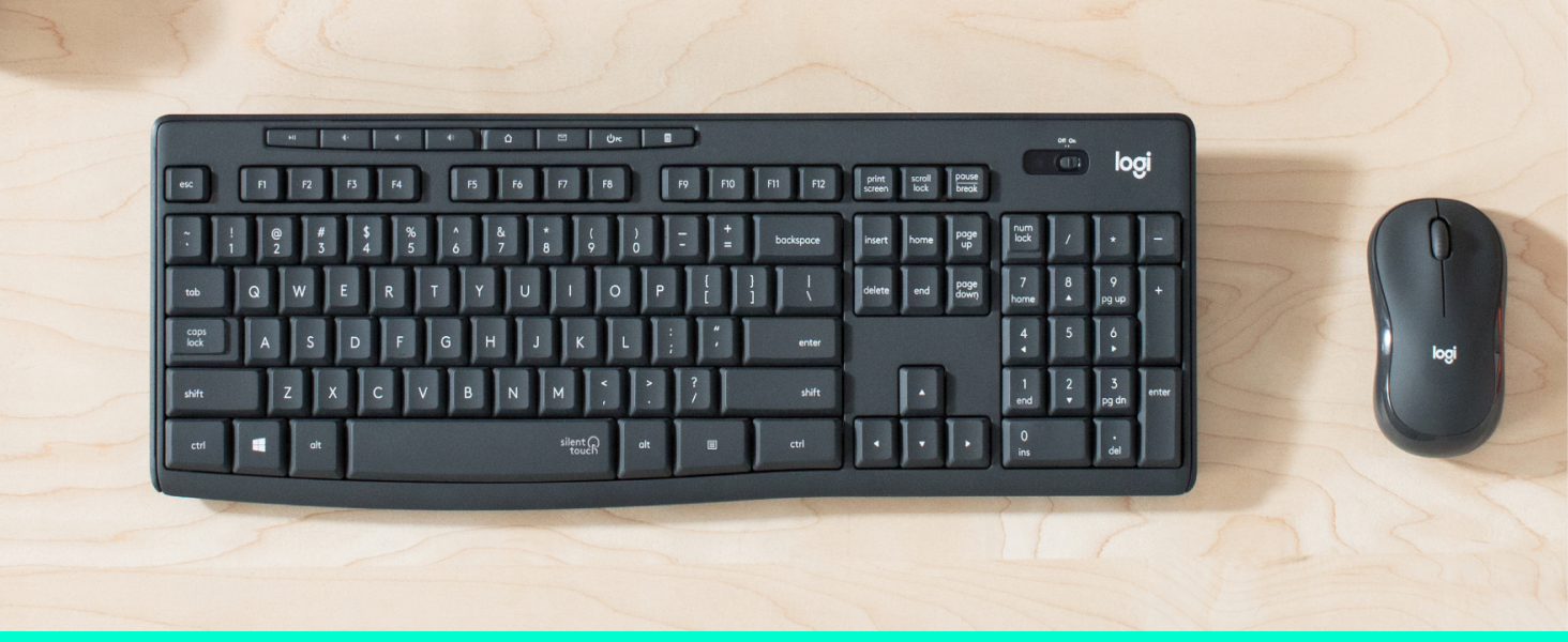 MK295 SILENT WIRELESS COMBO