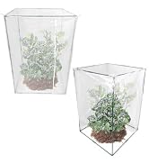 2 Sets of 34x34x50 Inches Heavy Duty Insect Mesh Bird Netting Quick Open &amp; Close Protective Cover...