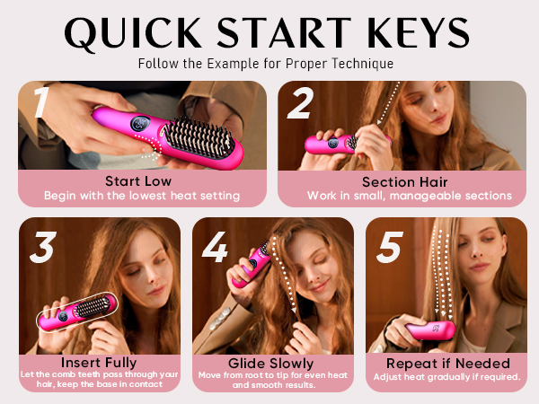 FanttikSolo I10 Apex Hair Straightener Brush