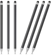 Stylus Pen for Touchscreen, 6 PCS Stylus 2-in-1 High Precision and Sensitivity, Suitable for iPad...